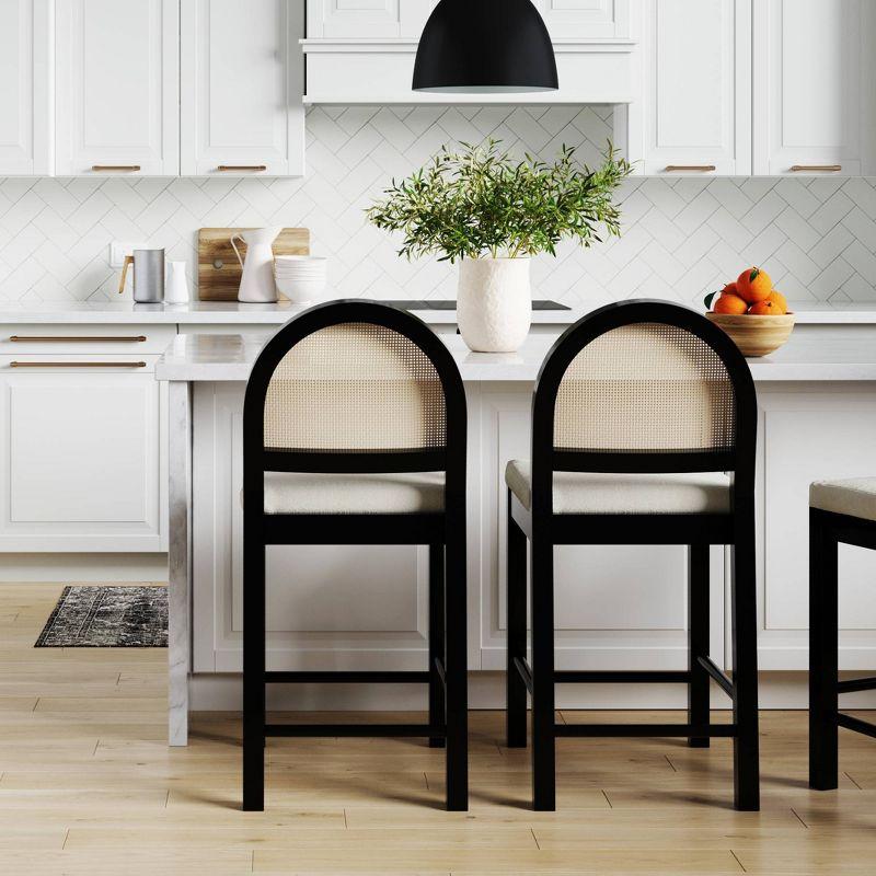 Nathan James Boucle Counter Stool