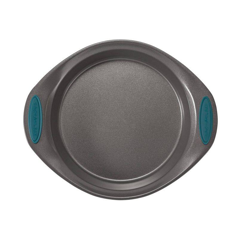 10-Piece Gray and Teal Nonstick Steel Bakeware Set