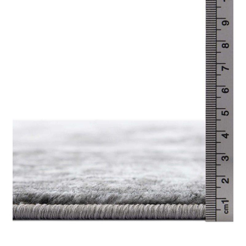 Unique Loom 9' 0 x 12' 0 Sofia Salle Garnier Gray Area Rug