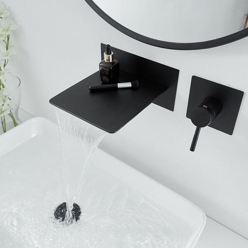 Wall Mounted Optional Single-handle Bathroom Faucet