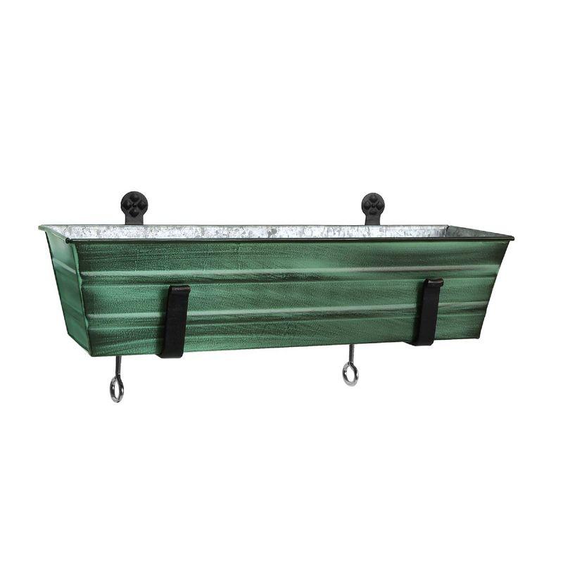 Metal Window Box Planter