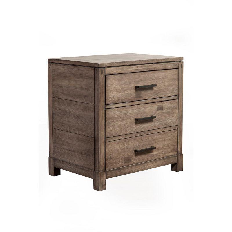 Alpine Furniture Sydney 2 Drawer Nightstand,