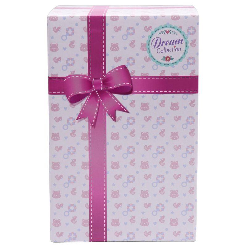 Dream Collection: 12 " Baby Doll 4-In-1 High Chair Play Set -Ages 2+