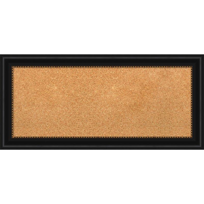 Amanti Art Manhattan Framed Corkboard, Natural Cork