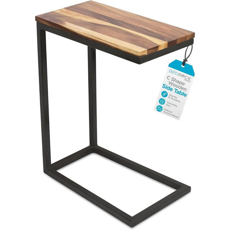 Solid Wood Top End Table