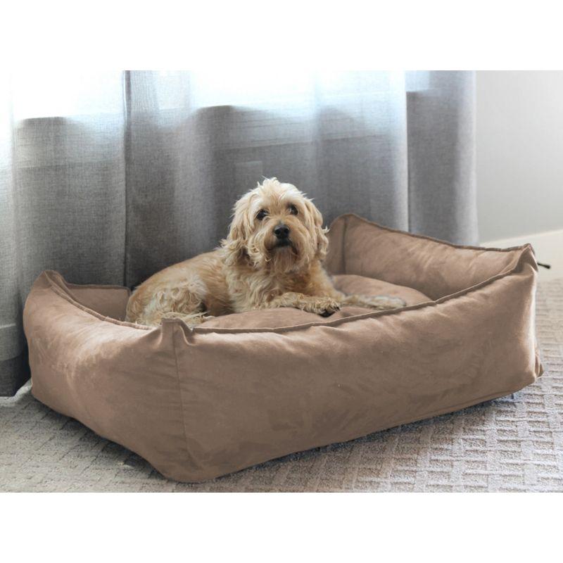 BuddyRest Faux Suede Pet Bed