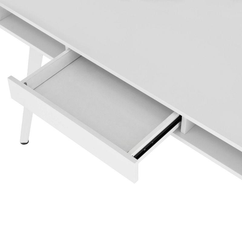 Computer Desk with Storage, Hutch & Magnetic Board - Techni Mobili