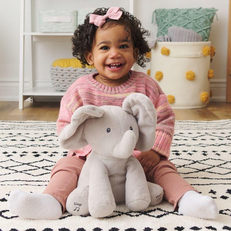 GUND Baby Flappy the Elephant Musical Plush