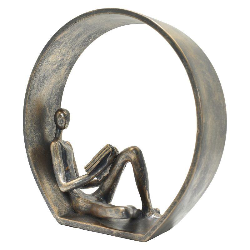 Lifestyle Group Distribution Adam & Friends Home Decor Encirlced Reader Sculpture | 1-Piece