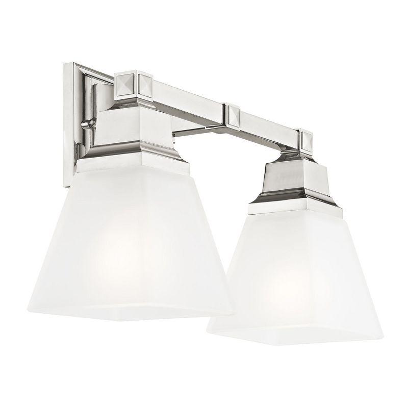 Livex Lighting Mission 2 - Light Vanity in  Polished Chrome