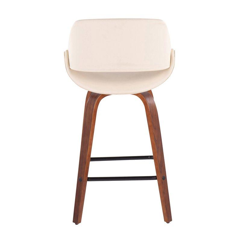 Set of 2 Fabrico Square Height Barstools - LumiSource