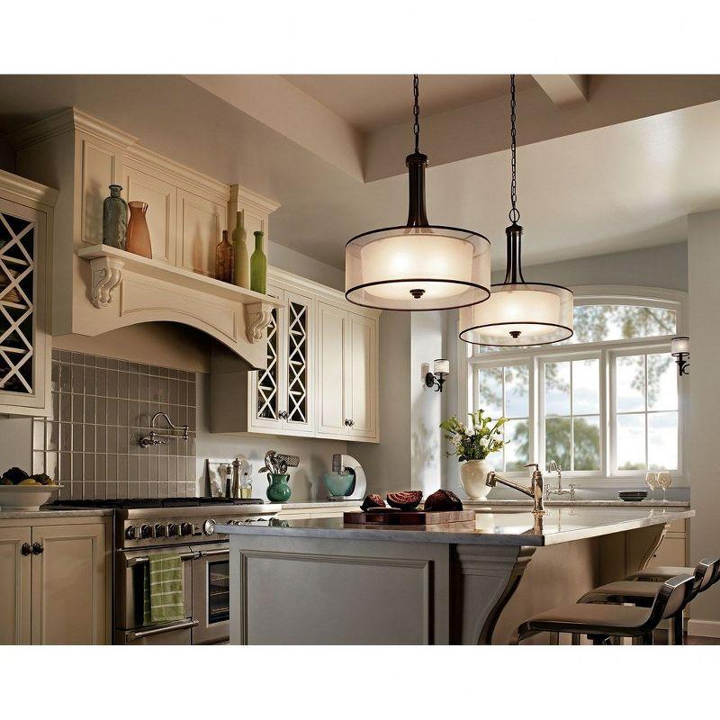 Kichler Lighting Lacey 4 - Light Pendant in  Mission Bronze