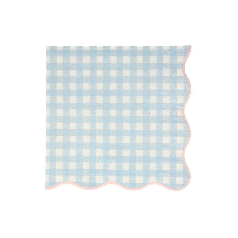Meri Meri Gingham Large Napkins (Pack of 20)
