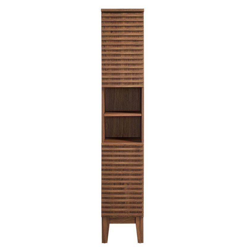 Modway Render Tall Narrow Bathroom Storage Cabinet