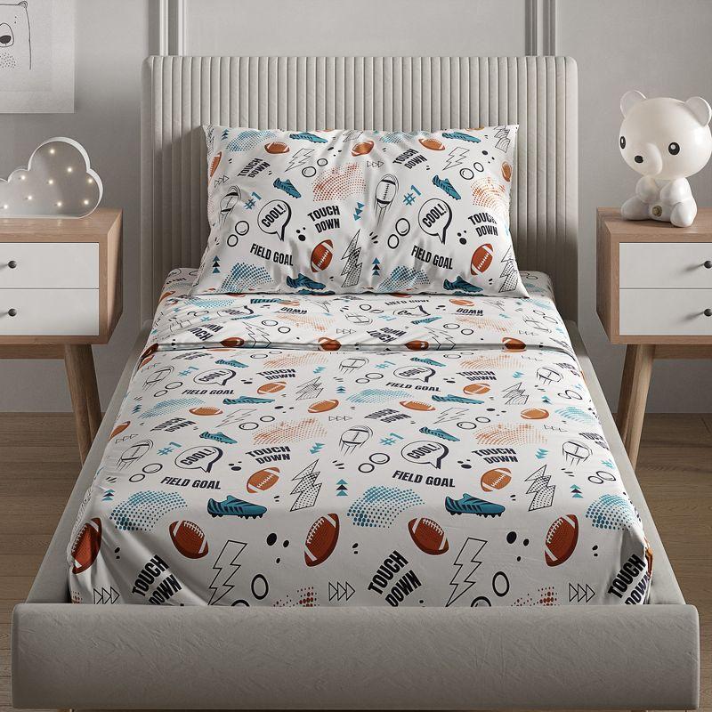 Kids 4 Piece Microfiber Sheet Set - CGK Linens.