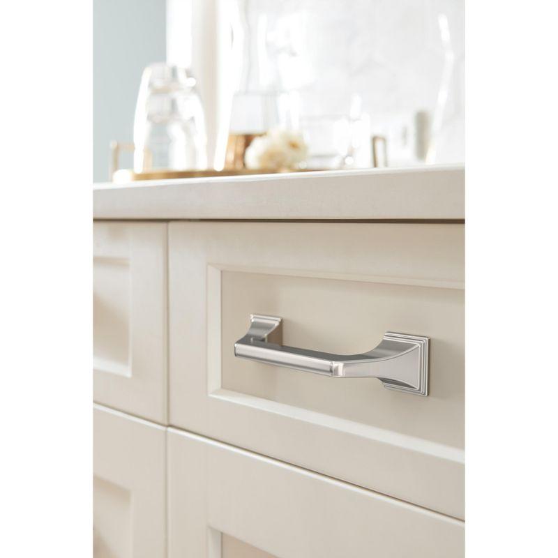 Amerock Exceed 3 inch (76mm) Center-to-Center Polished Nickel Cabinet Pull