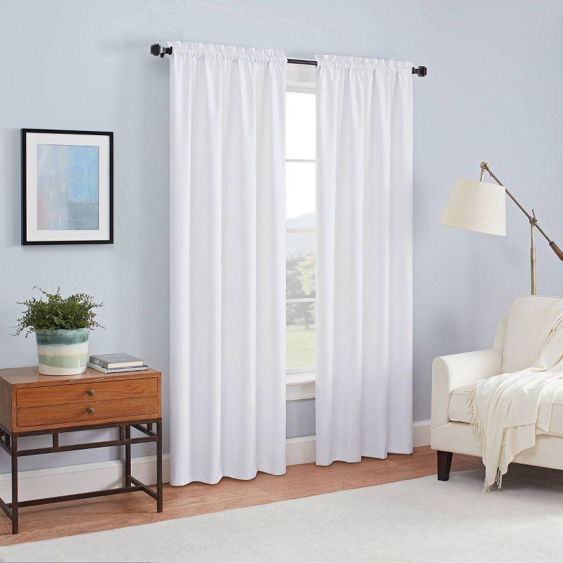 1pc Blackout Braxton Thermaback Window Curtain Panel - Eclipse