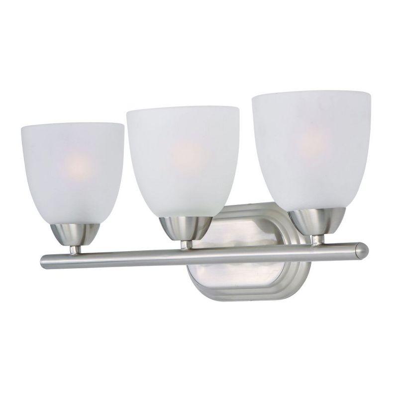 Maxim Lighting Axis 3 - Light Vanity in  Satin Nickel