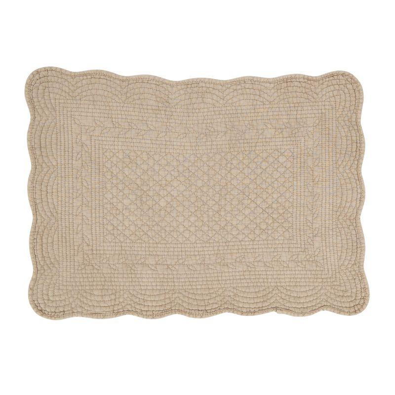 Cotton No Pattern Rectangle Placemat