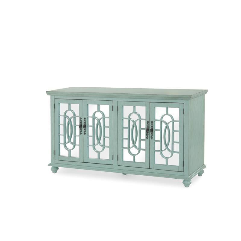 Martin Svensson Home Orleans 63" TV Stand Mint Green Finish