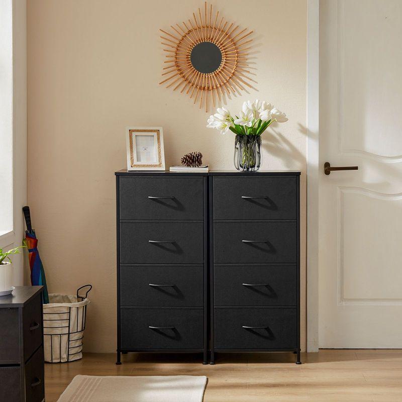 4 Drawer Storage Dresser Chest | FIRNEWST