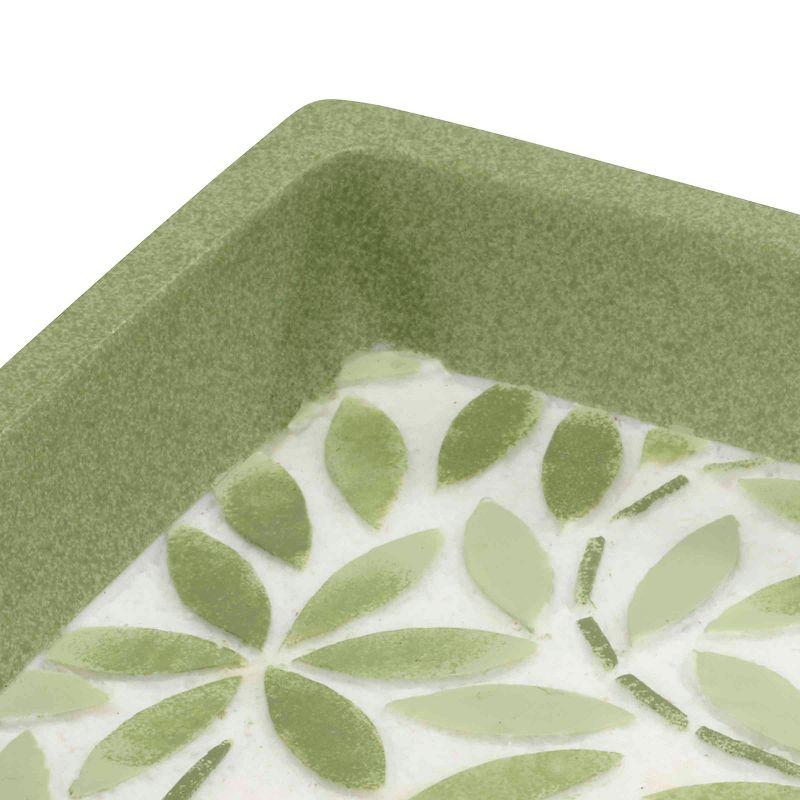 Avanti Linens Stratford Green Tray