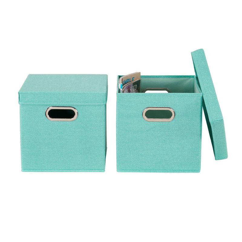 Household Essentials Fabric Bin (Set of 2)