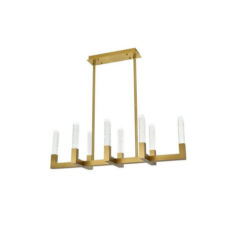 Elegant Lighting Noemi 8 - Light Pendant in  Satin Gold