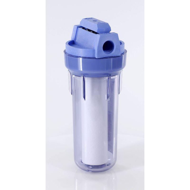 Clear Whole House Sediment Valve-In-Head Water Filter