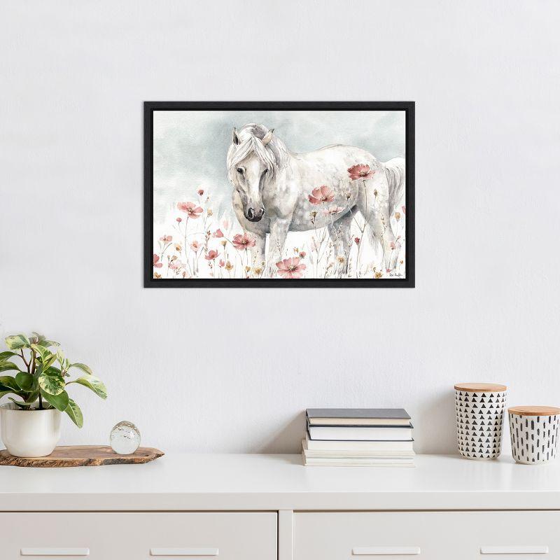 Amanti Art Wild Horses II by Lisa Audit Framed Canvas Wall Art