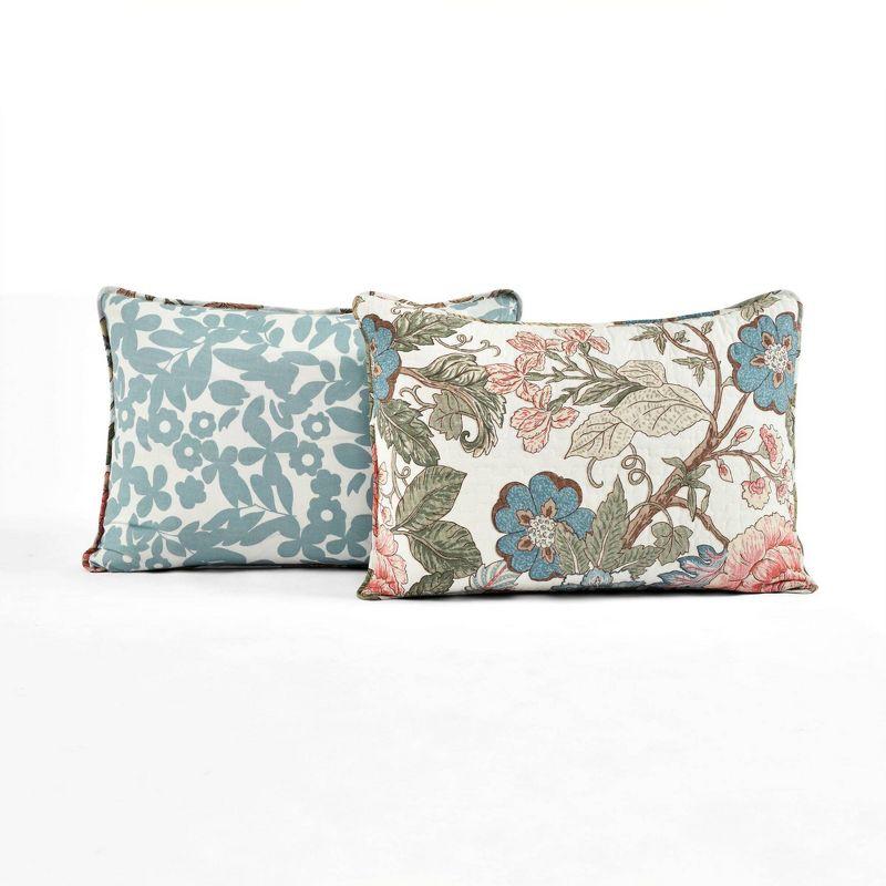 Lush Decor Granborough Cotton Reversible Traditional 3 Piece Quilt Set