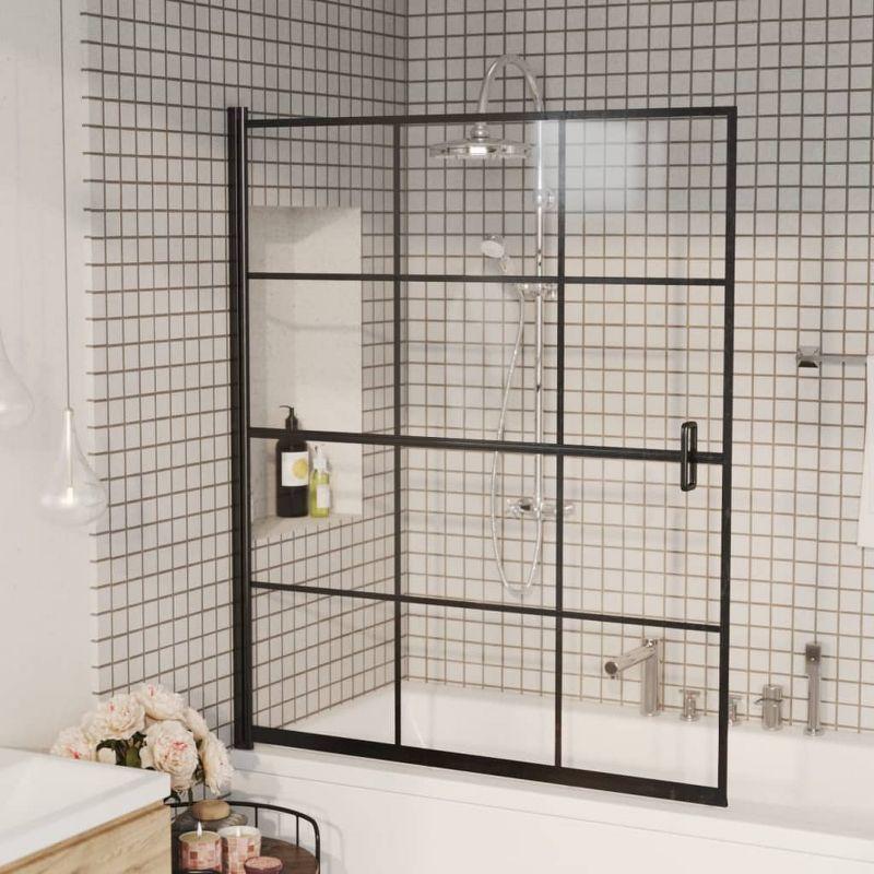 VidaXL 45.7'' W 55.1'' H Framed Rectangle Shower Enclosure 150748