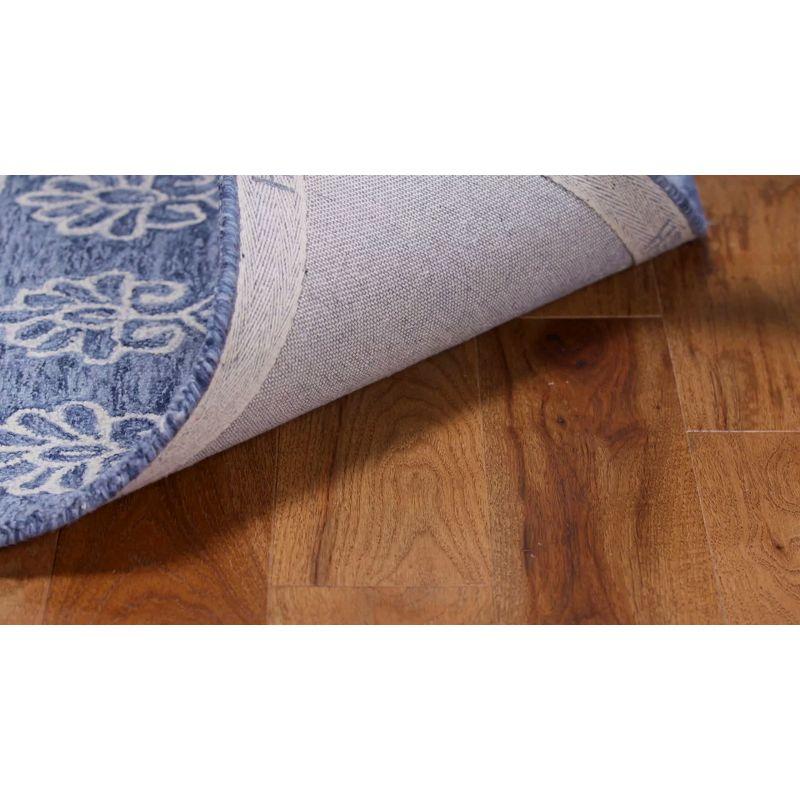Micro-Loop MLP607 Hand Tufted Area Rug - Blue/Ivory - 5'x8' - Safavieh.
