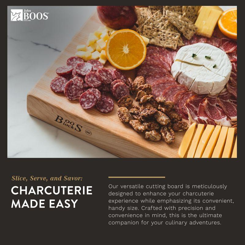 John Boos Wood Edge Grain Reversible Cutting Board