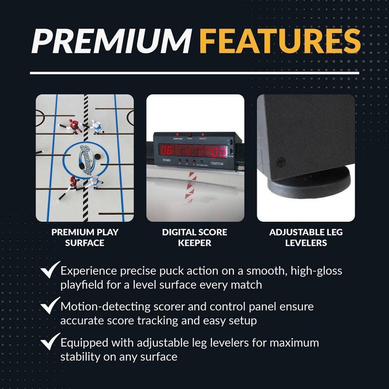 Hathaway Games Breakaway 41" Dome Hockey Table with LED Scoring & Reviews | Wayfair