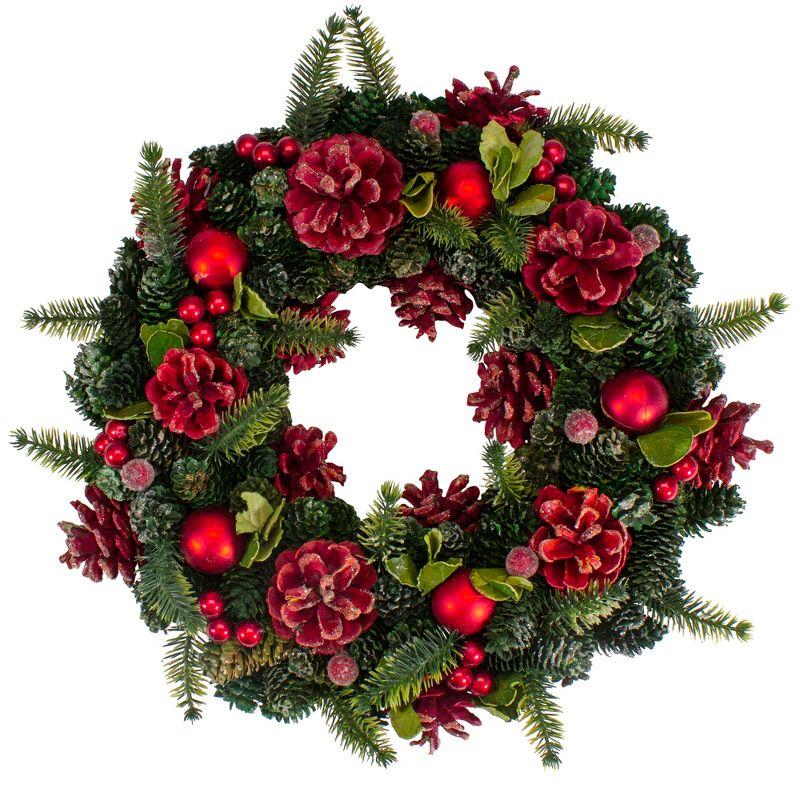 Northlight Seasonal Faux Mixed Assortment Plastic 2'' Wreath