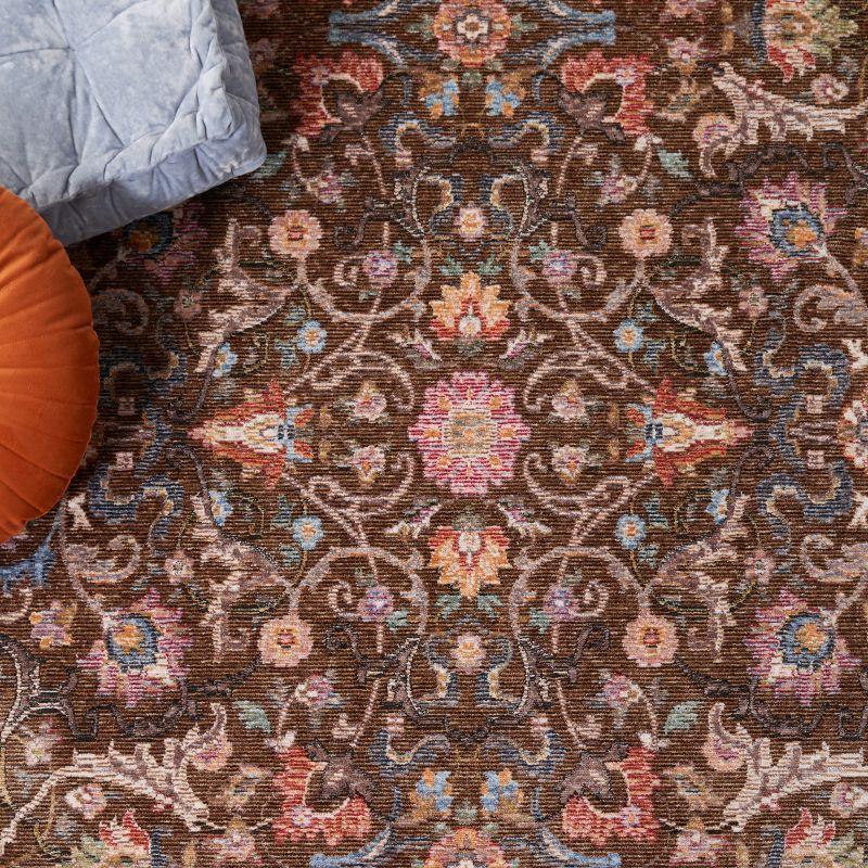 Crimson CMS224 Loomed Indoor Area Rug - Brown/Blue - 2'2"x4' - Safavieh