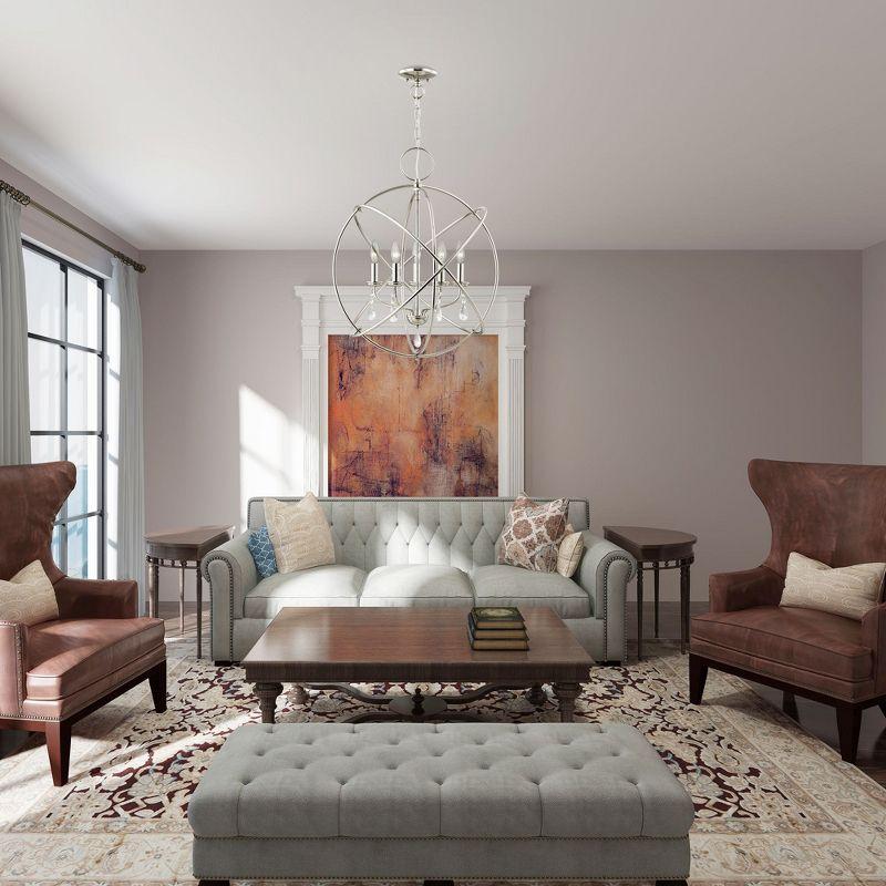 Aria 5 - Light Dimmable Globe Chandelier