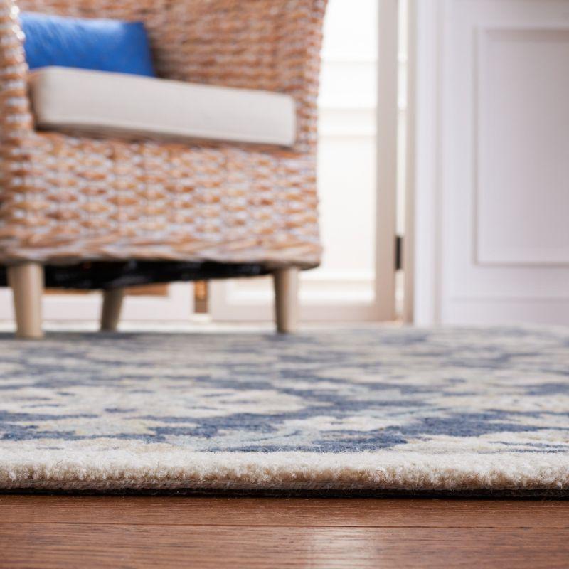 Martha Stewart Rugs Martha Stewart Hand Tufted 80% Wool And 20% Cotton Damask Rug