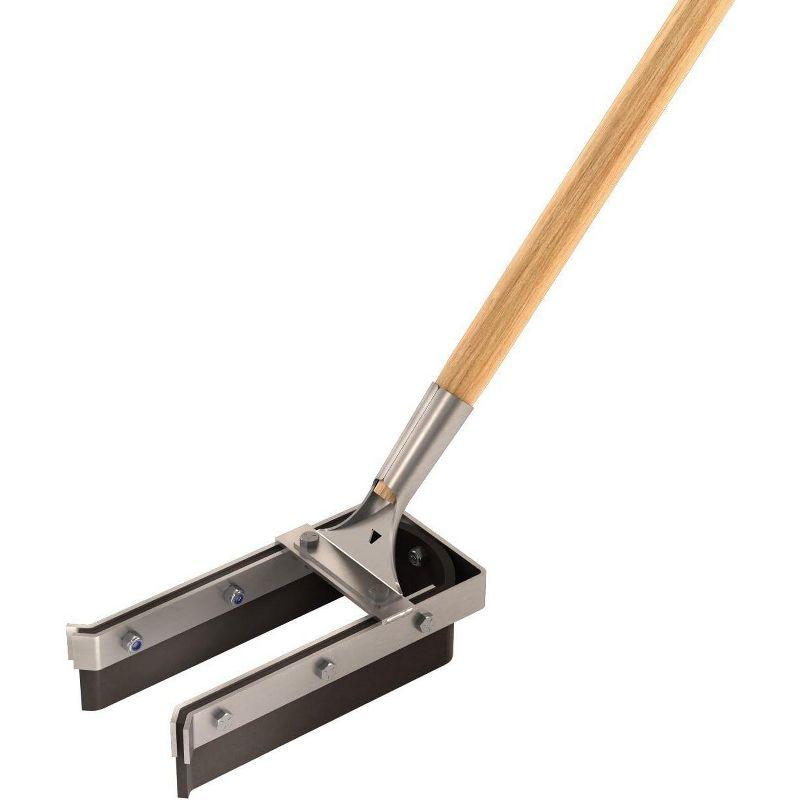 Bon Tool U-Shape Squeegee with 5-Foot Wood Handle