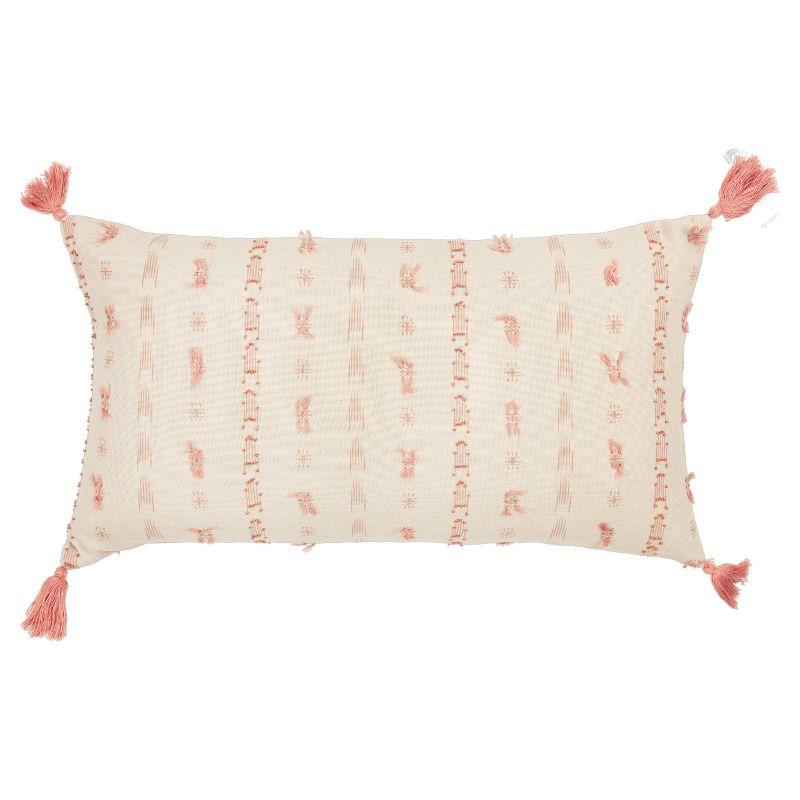 Rizzy Home  Rectangular Cotton Pillow Cover and Insert & Reviews | Wayfair