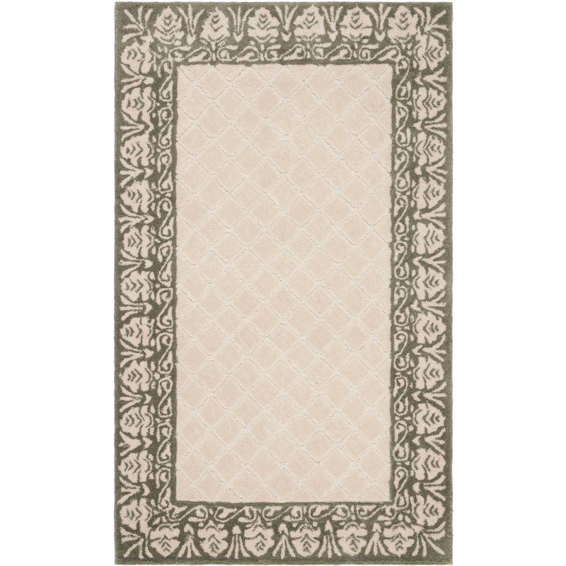 Safavieh Harrison Total Performance Hand Hooked Performance Bordered Rug