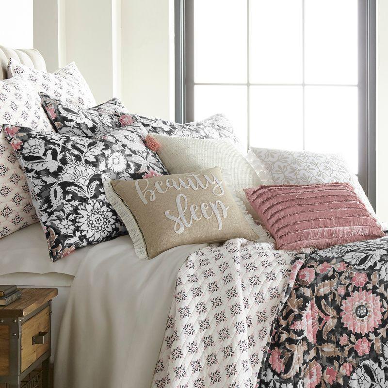 Levtex home Nadita Textured Tassel Pillow
