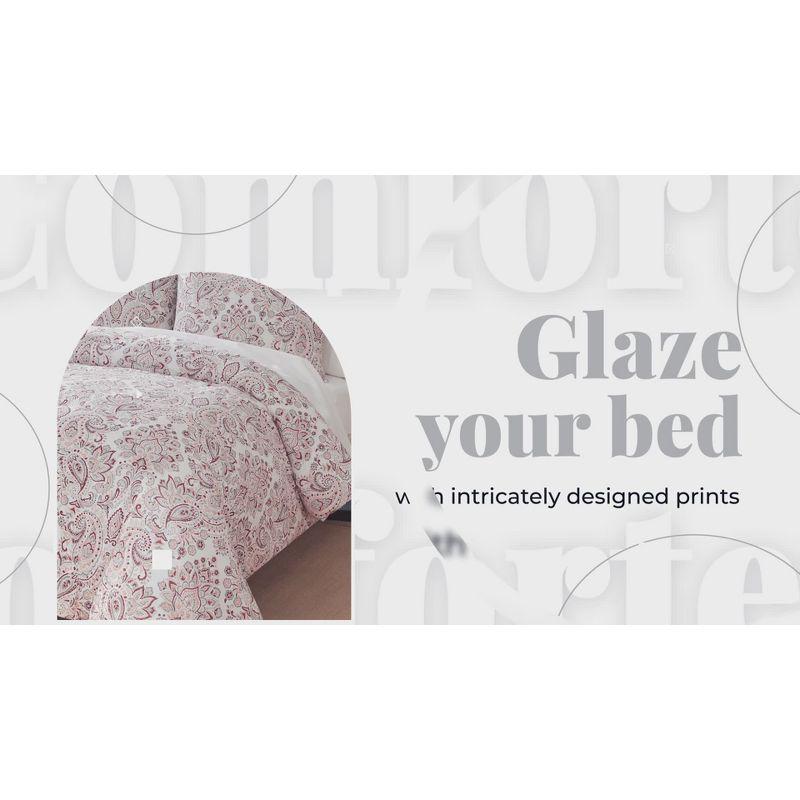 Percale Weave Reversible Comforter Set - Puri