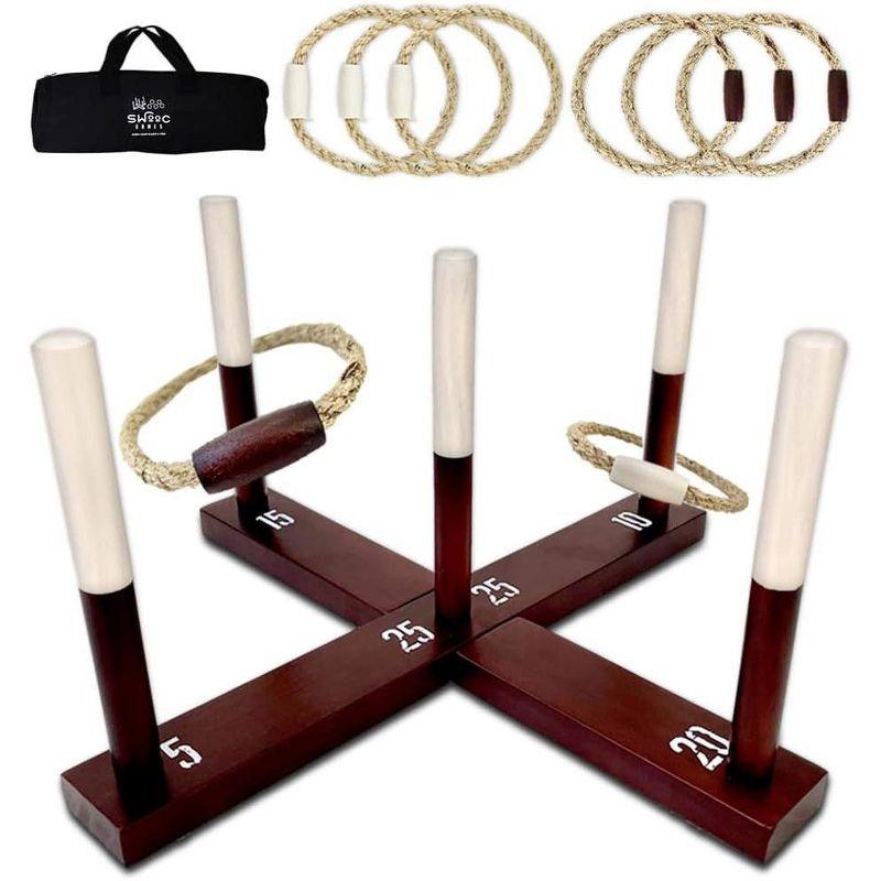 SWOOC Rustic Ring Toss Outdoor Game