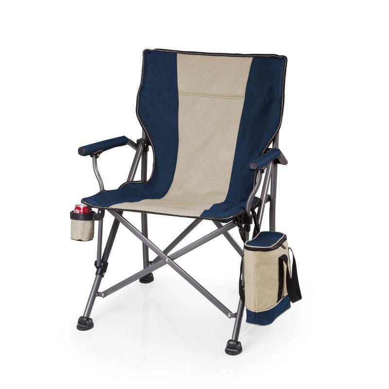 Oniva 2pc Outlander Portable Camping Chair with Cooler - Navy Blue