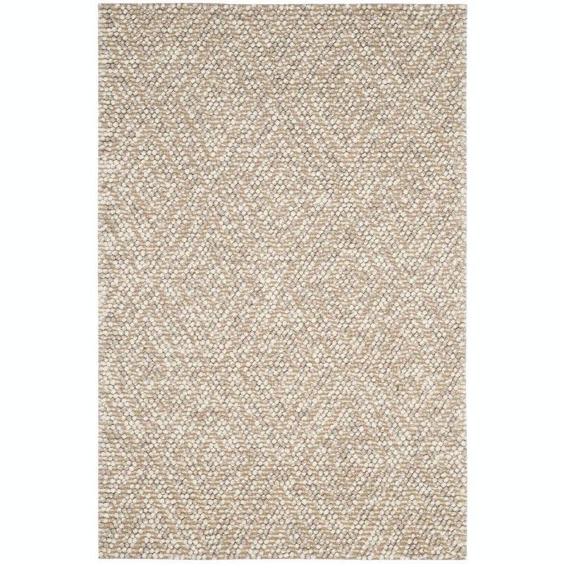 Ivory Beach House 4' x 6' Hand-Tufted Wool Area Rug