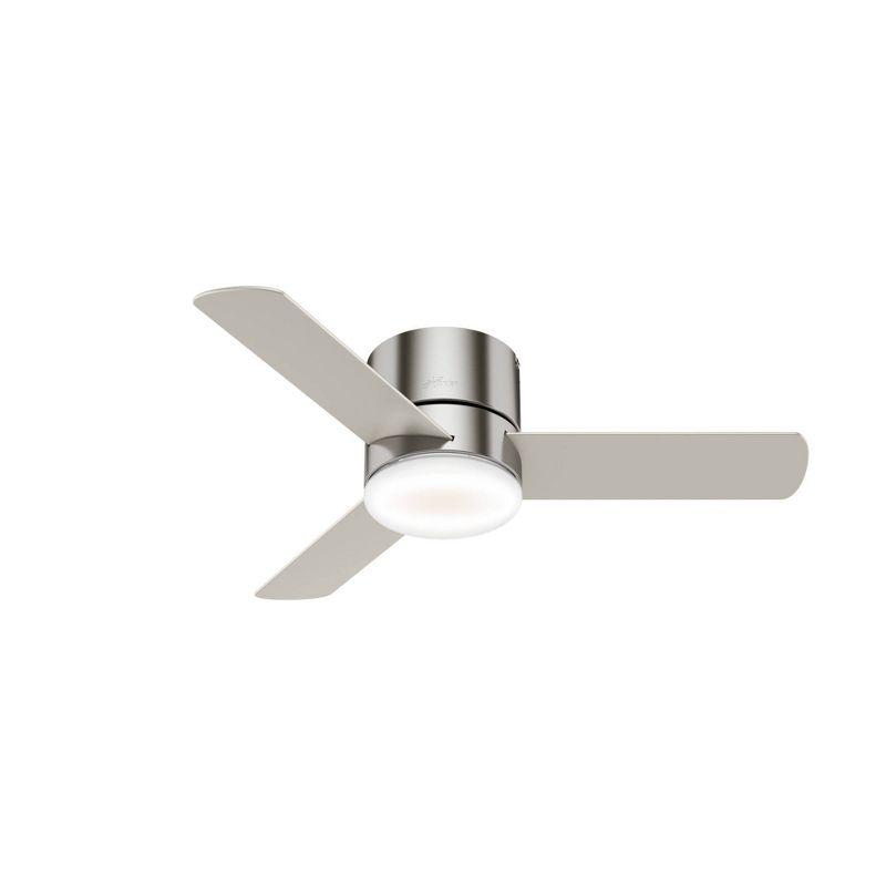 44" Minimus Low Profile Ceiling Fan with Remote (Includes LED Light Bulb) - Hunter Fan