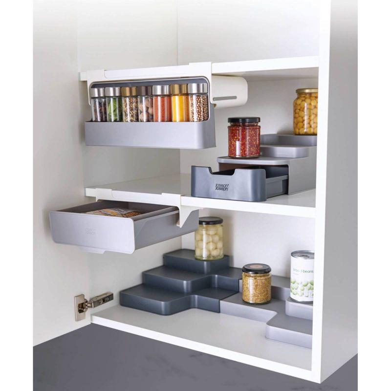 Gray Under-Shelf Drawer Storage Organizer