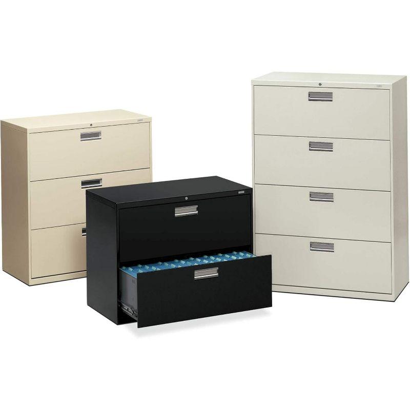 Brigade 600 Series 3-Drawer Vertical Filing Cabinet